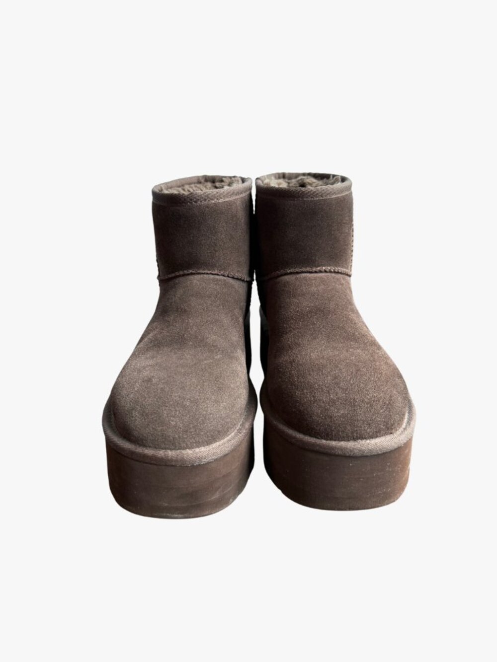 Ugg Classic Mini Platform Suede Ankle Boots